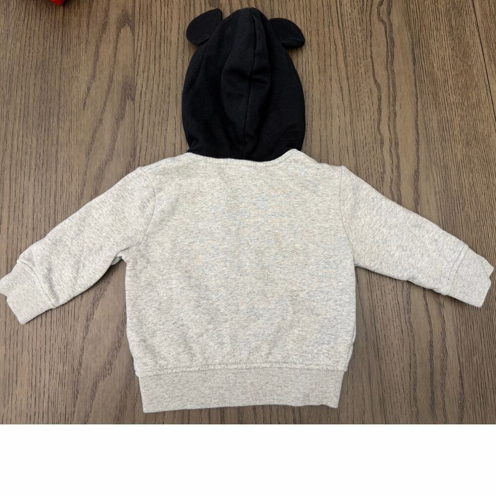 Disney Baby Gap Mickey Mouse Zip Hoodie 12-18M - Picture 3 of 3